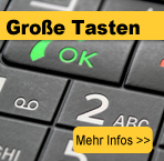 Handy für Senioren mit extragroßen Tasten